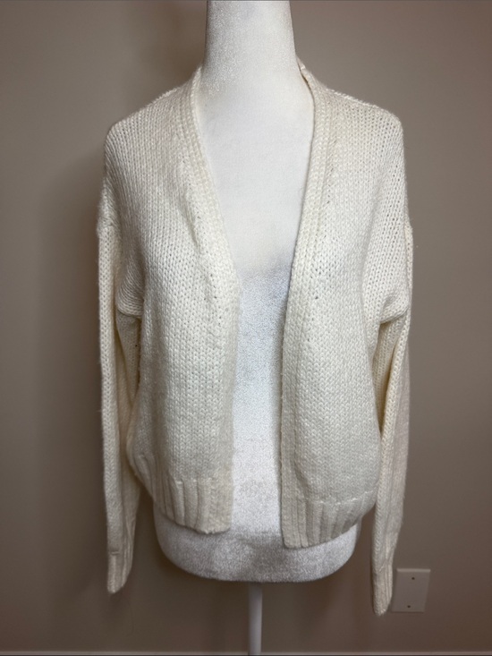 Hollister Sweaters - HOLLISTER Classic Cream Open-Front Women's Cardigan Sweater size XXS